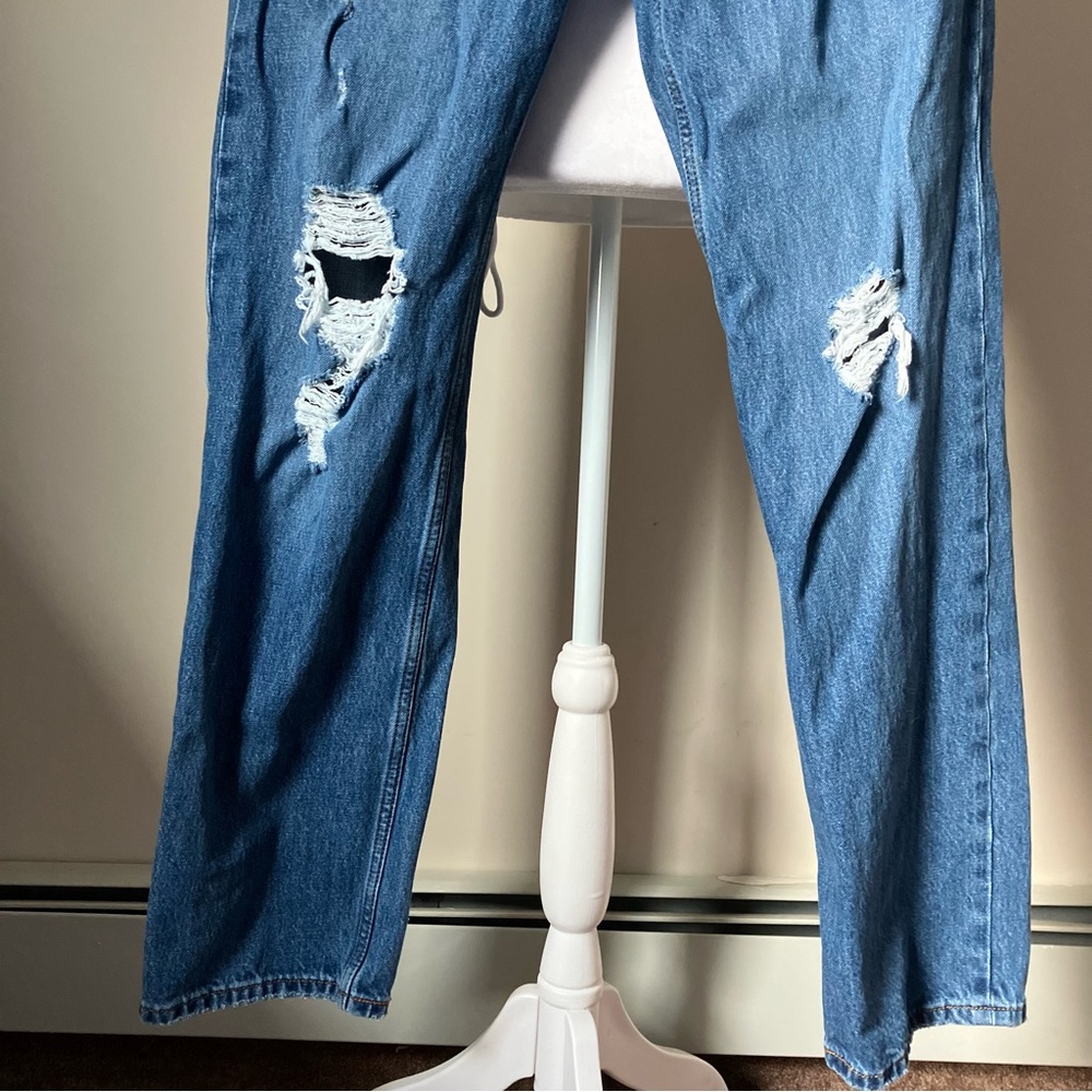 Levi’s Women’s Low Pro Straight Distressed Denim Jeans size 27 - Picture 8 of 10